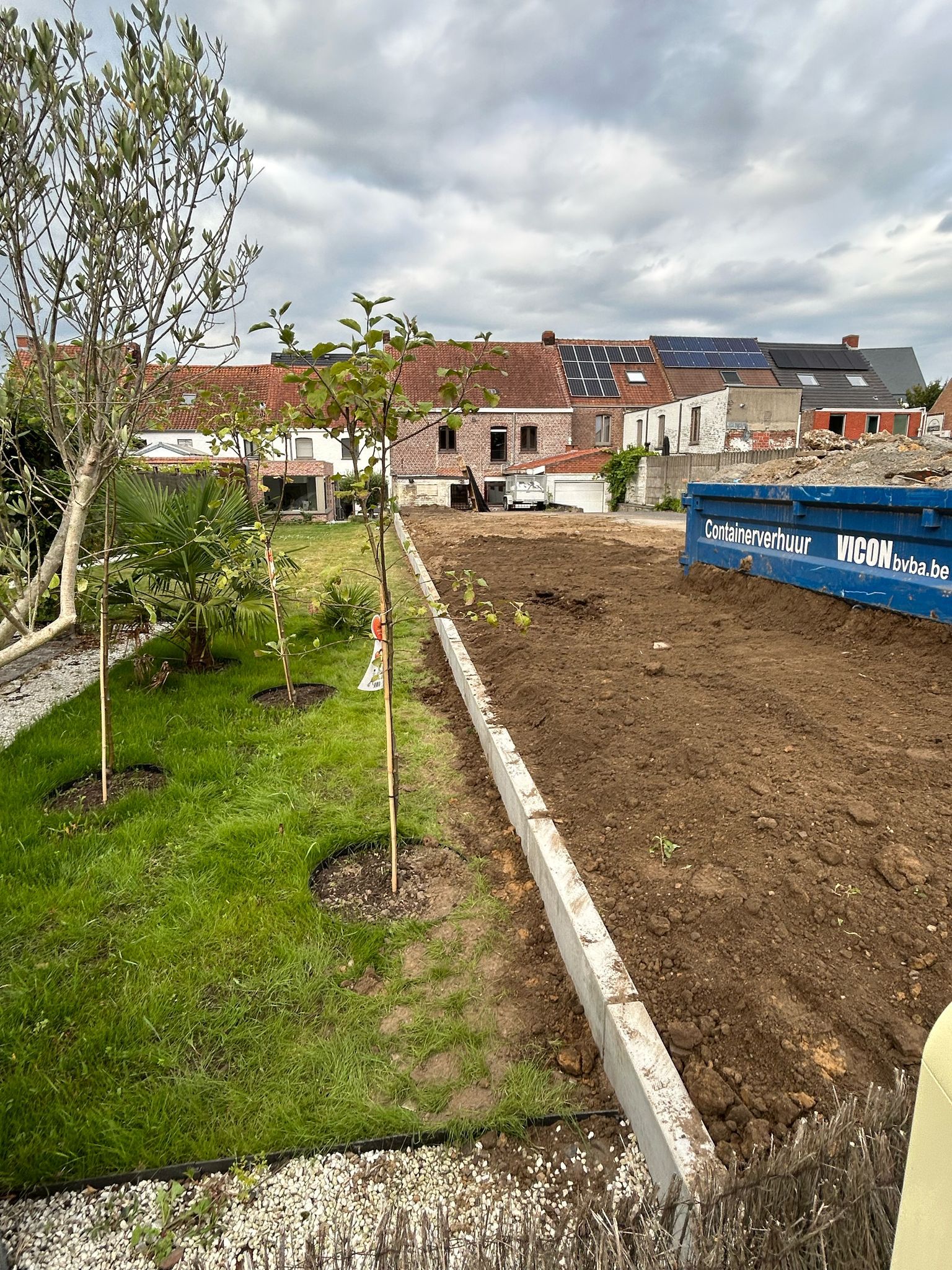 L-profielen afgewerkt